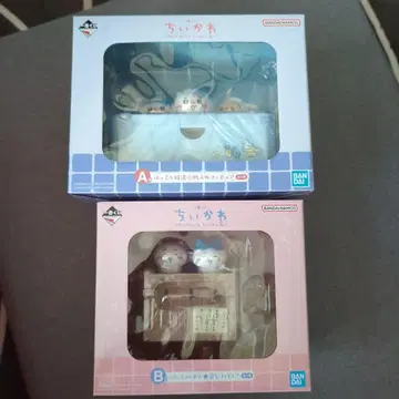 치이카와 (먼작귀) 1번 복권 A상 B상 뭔가 포근 치이카와 온천 피규어