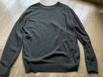 UNIQLO U 울 니트 스웨터 올리브