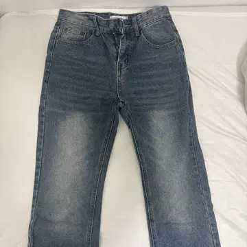 Ressaca 플레어 데님 S 사이즈 라이트 블루