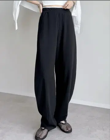 리디 스무스 종이상자 배럴 레그 팬츠