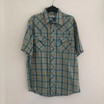 [새상품급] Wrangler 랭글러 반팔 셔츠 M 사이즈