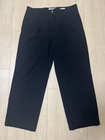 YAECA CONTEMPO 블랙 슬랙스 팬츠
