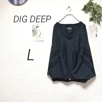 8943 DIG DEEP 돌먼 슬리브 티셔츠 L 캐주얼