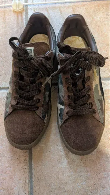 Puma 카모플라쥬 스니커즈 26.5cm