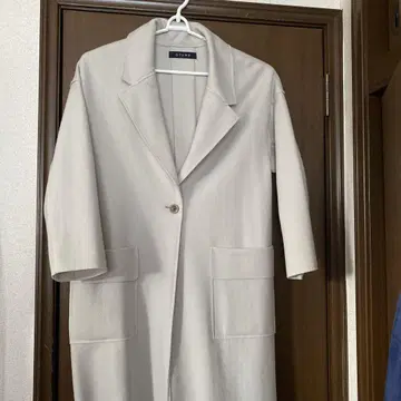 라이트 그레이 체스터 코트