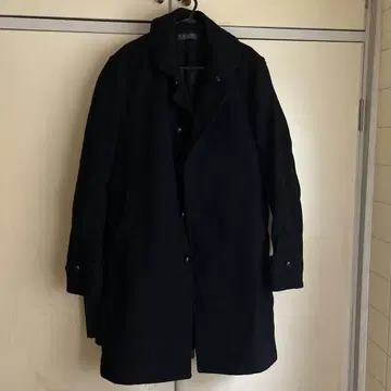 블랙 코트 M size