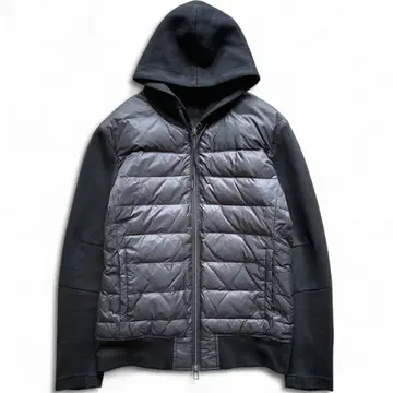 5351 POUR LES HOMMES 다운 콤비 자켓 후드 절개