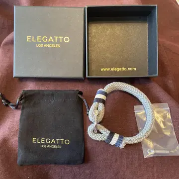 ELEGATTO 팔찌 그레이