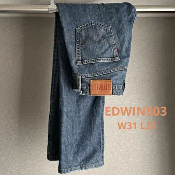 EDWIN503 블루 데님 팬츠