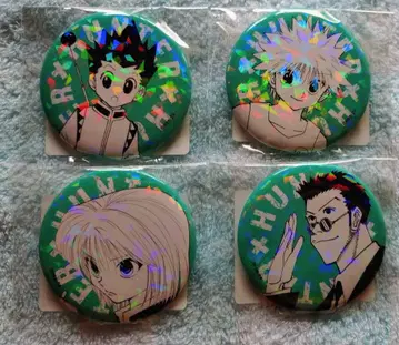 HUNTER x HUNTER 올스타 캔뱃지 곤 키루아 크라피카 오리오