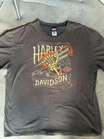 HARLEY-DAVIDSON T셔츠 2XL 다크 그레이