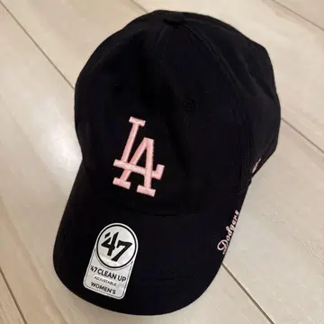 47 CLEAN UP LA Dodgers Pink 도저스 캡