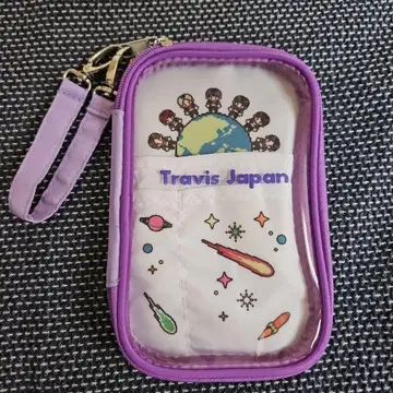 Travis Japan 트라자 아크릴 스탠드 파우치 케이스