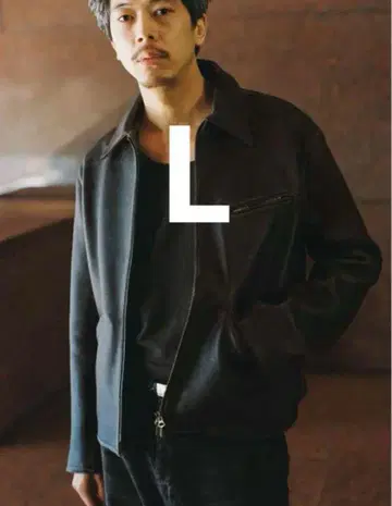 LIDNM VINTAGE WASHED LEATHER ZIP L