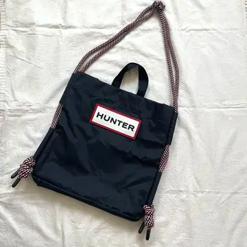HUNTER 헌터 트래블 립스탑 나일론 토트 백