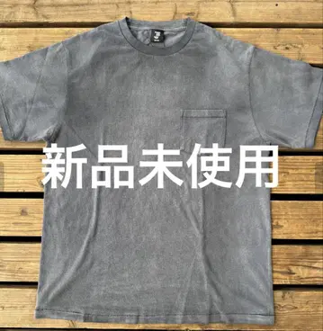 renewal! SUNFADE BLACK POCKET TEE