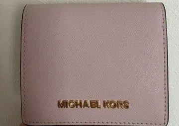 MICHAEL KORS 핑크 접이식 지갑