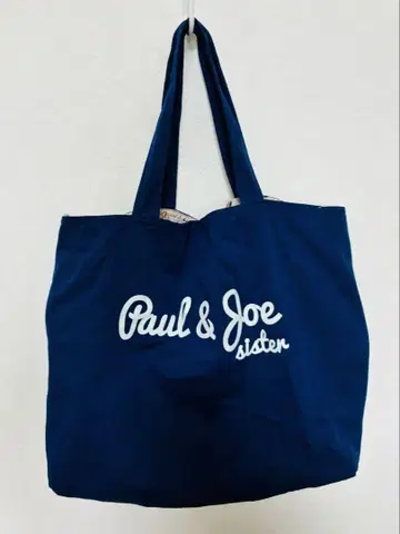 Paul & Joe sister 리버서블 토트백 고양이 얼굴 패턴