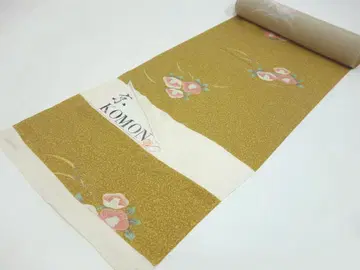 새상품 코몬 옷감 KOMON 차분한 옐로우 컬러 N70909-9