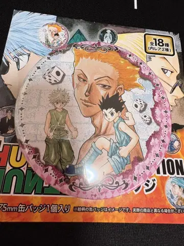 HUNTER x HUNTER 컬렉션 캔뱃지 히소카 키루아 곤