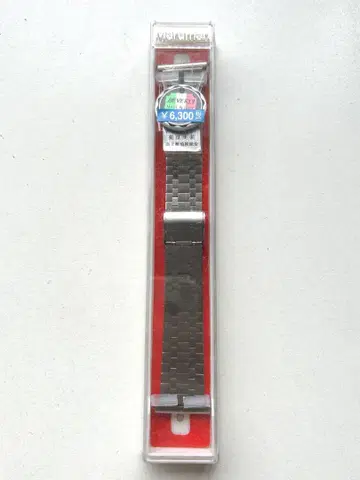 미사용품 마루망 시계용 벨트 메탈 벨트 이탈리아제 남성용 스테인리스 소재