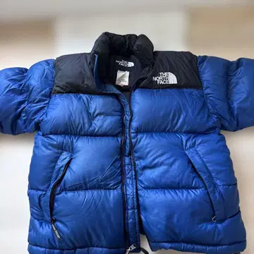 THE NORTH FACE 다운 자켓 파랑 블랙