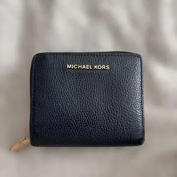 MICHAEL KORS 네이비 접이식 지갑