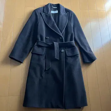 SPORTMAX 코트 M 사이즈 다크 브라운