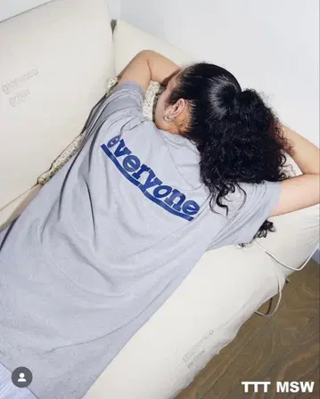 everyone x TTTMSW LOGO 셔츠