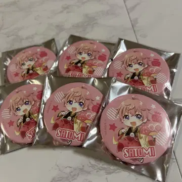 스토푸리 사토미 SATOMI 캔뱃지 6개 세트