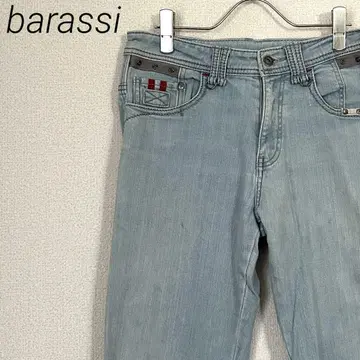 barassi 데님 팬츠 스트레이트 데님 청바지 심플