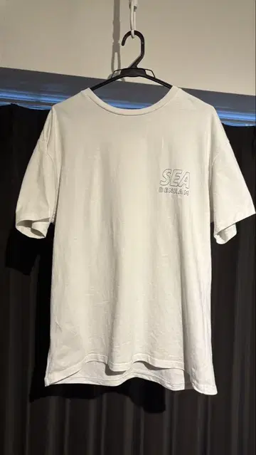 windandsea x denham 화이트 T셔츠
