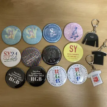 야마모토 사야 라이브 한정판 가챠 굿즈 세트