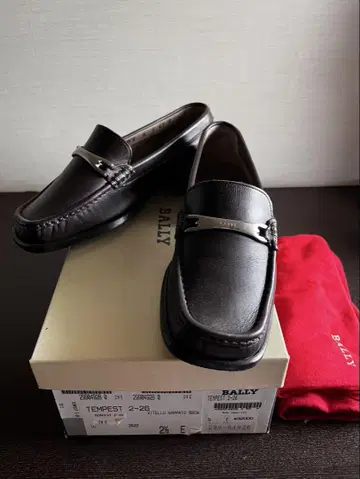 BALLY TEMPEST 다크 브라운 로퍼 2 2.5E