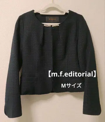[ m.f.editorial ] 노카라 자켓 M 사이즈