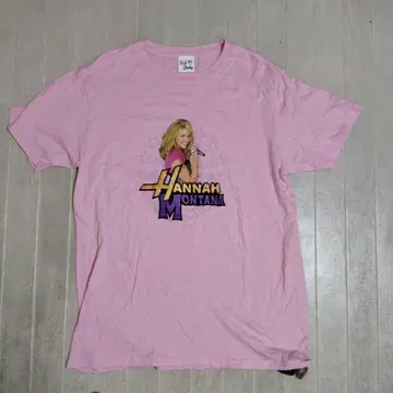 HANNAH MONTANA / 한나 몬타나 / T셔츠 핑크