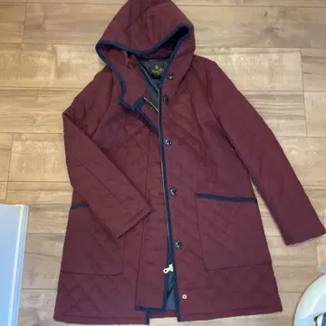 나노 유니버스 퀼팅 코트 크림슨 스튜디오 클립 SM2 자라