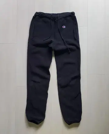 Champion 빨간색 택 스웨트 팬츠 블랙 S 사이즈