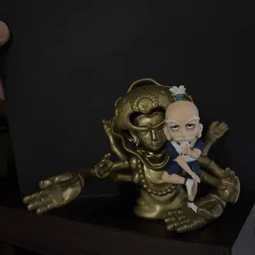 네테로 데스크탑 헌터 피규어