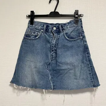 [ 새상품급 ] SLY JEANS 데님 미니 스커트
