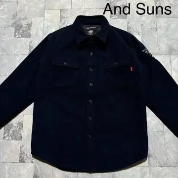 And Suns 안도산즈 충전솜 긴팔 셔츠 자수 해골 셔츠 자켓
