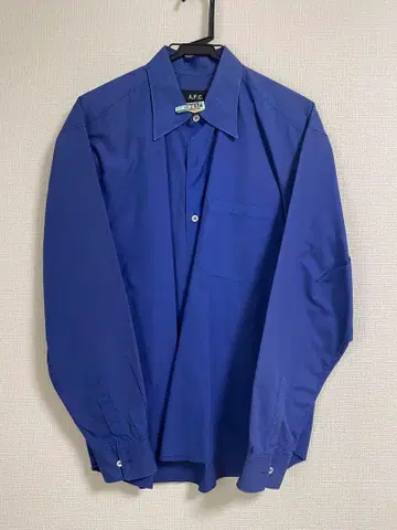A.P.C. 파랑 긴팔 셔츠 사이즈 1 프랑스제