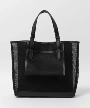 UNITED ARROWS COMFY 메쉬 토트백 블랙
