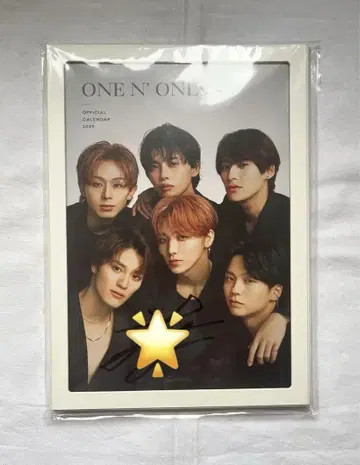 [사인] ONE N' ONLY 원엔 TETTA 달력 2025