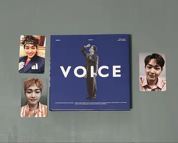 온유 1st 앨범 VOICE 트레이딩 카드 포함