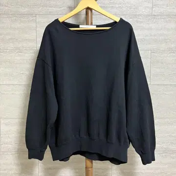 FRAMeWORK 속기모 맨투맨 블랙 계열 XL 상당 루즈핏