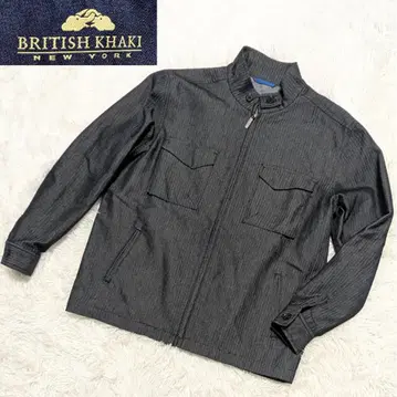 새상품급 BRITISH KHAKI 집업 자켓 L 사이즈