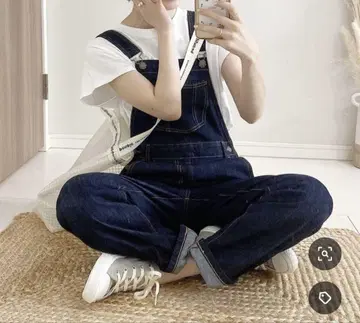 GU 지유 데님 살로펫 팬츠 JN+E M