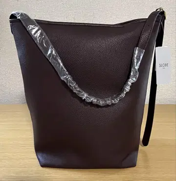 SLOBE 브라운 숄더백