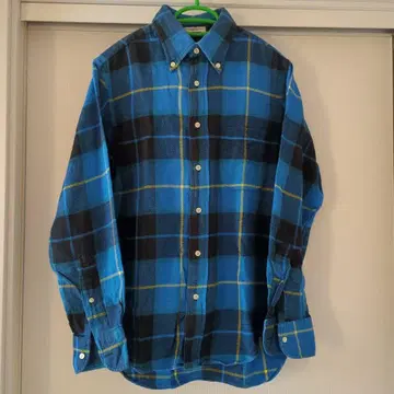 INDIVIDUALIZED SHIRTS 체크 무늬 플란넬 셔츠 15-32